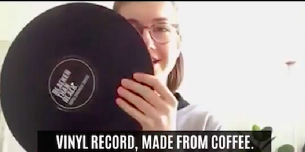 Vinyl Ini Terbuat dari Kopi dan Bisa Diminum thumbnail